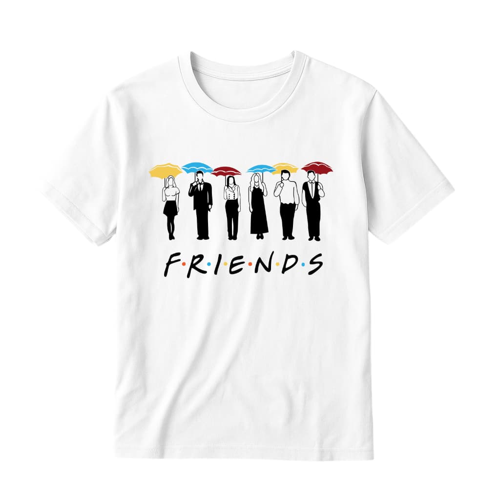 Camiseta Basica Estampada Camisa 100% Algodão Unissex Serie Friends