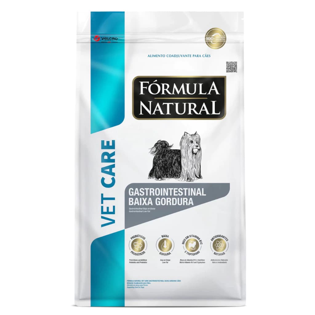 Ração Fórmula Natural Vet Care Gastrointestinal Baixa Gordura 2 kg para Cães Adultos