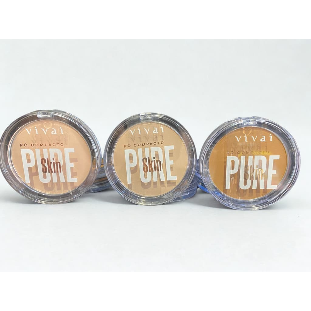 Pó Compacto Vivai Pure Skin – Acabamento Suave e Natural