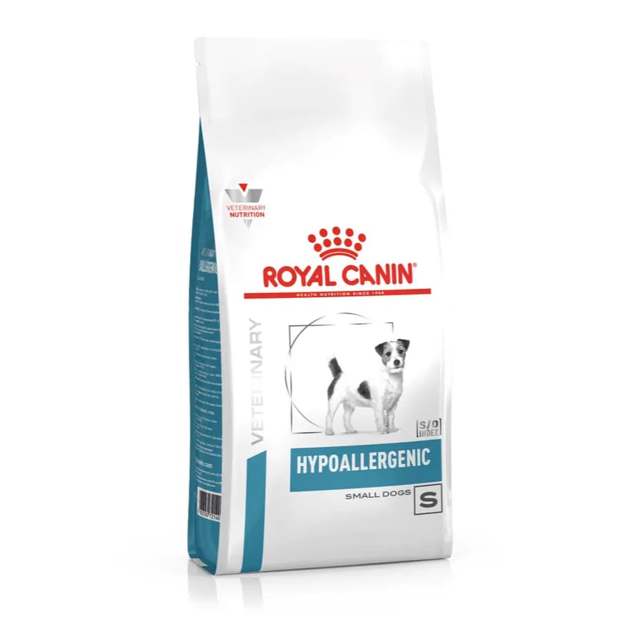 Ração Royal Canin Hypoallergenic Small Dog Cães Adultos pequeno porte 7,5 kg