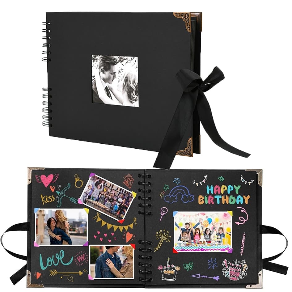 Álbum SCRAPBOOK A4 journal ou caderno para fotos 29 x 21.5