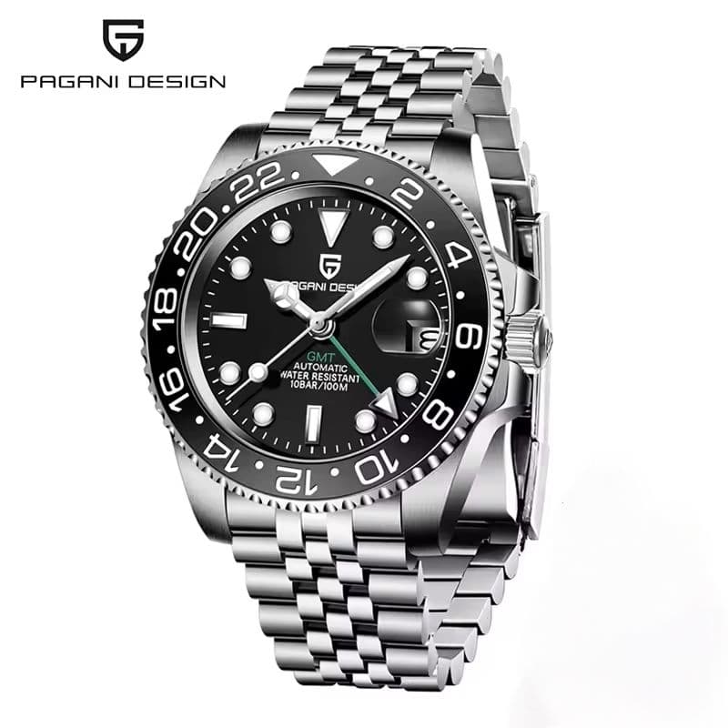Relógio Pagani Design PD-1662 GMT Automático 40mm Original Pronta Entrega