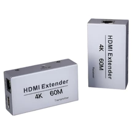 Extensor Hdmi 60m 4k2k Cat5e/cat6 Rj45 1 Via Alta Qualidade