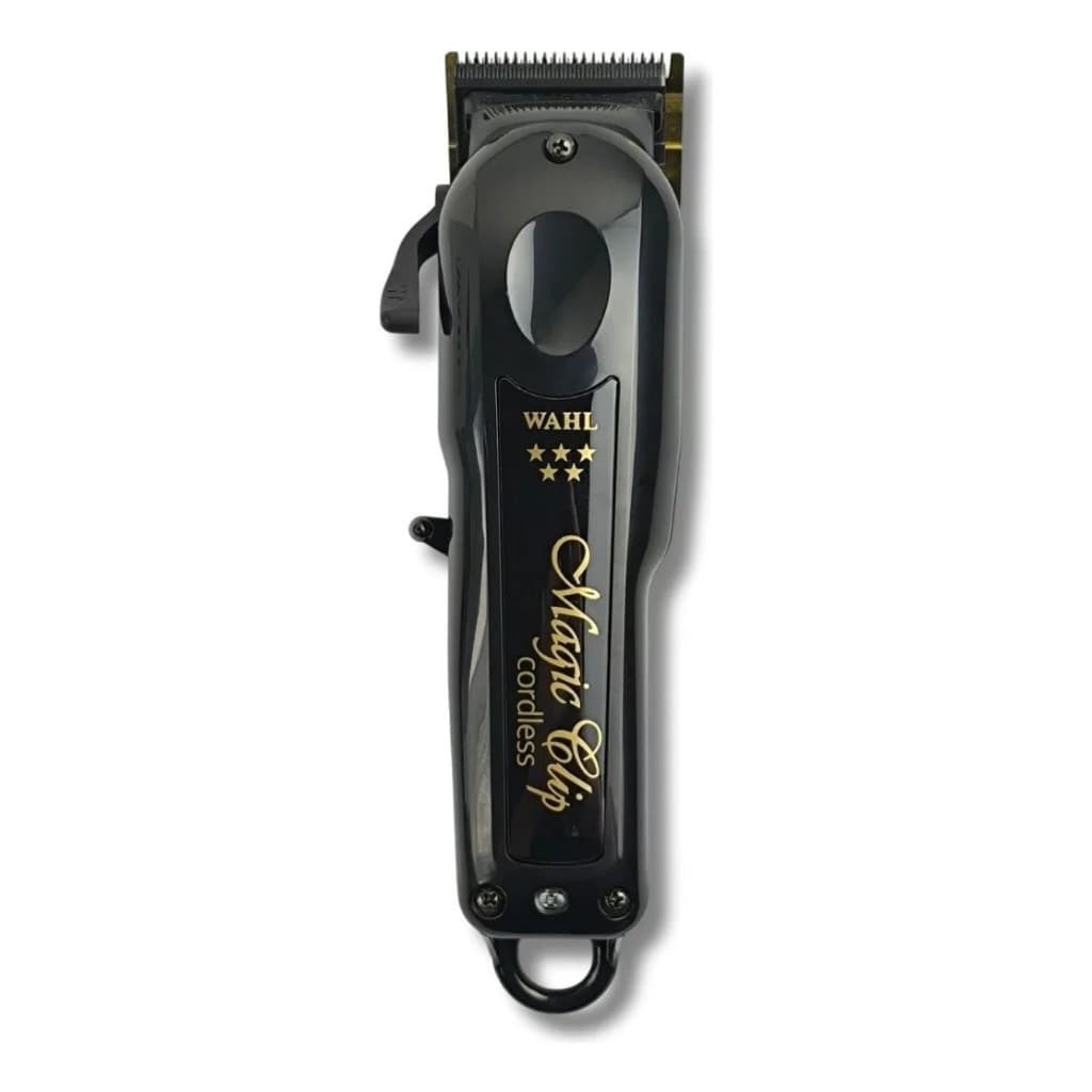 Máquina De Cortar Cabelo Wahl Magic Clip Preta Sem Fio Preto