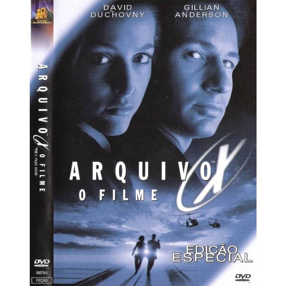 DVD - Arquivo X - O filme Longa Metragem Edicao Especial Seminovo Item de Colecionador