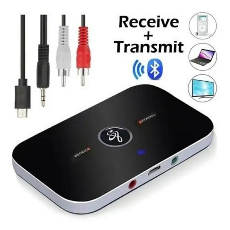 Transmissor De Áudio Bluetooth 4.1 Receptor 2.1 Receptor de Sinal TV Som RCA AUX Jack USB Adaptador De Música