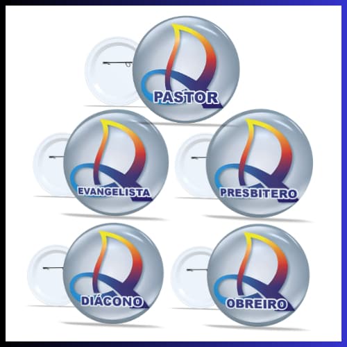 BOTONS PARA OBREIROS PERSONALIZADOS ADTC