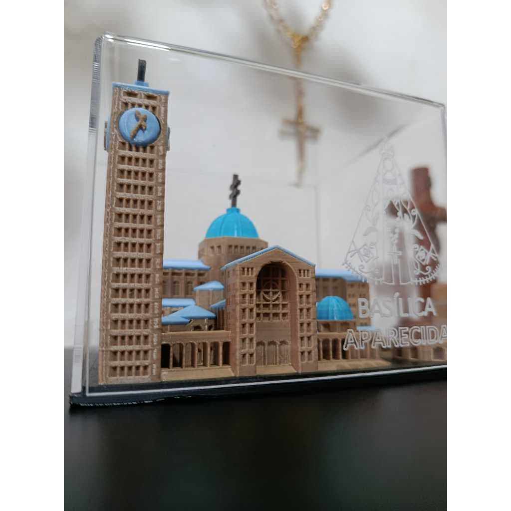 Miniatura Basílica de Aparecida - Nossa Senhora