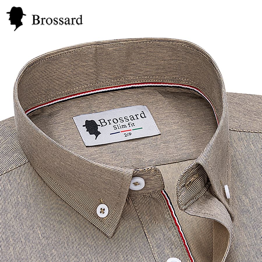 Camisa Social Masculina Manga Longa Premium | Moda Slim para Trabalho e Estilo Casual Sofisticado
