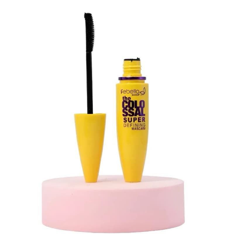 Máscara para Cílios Colossal A Prova D’agua Febella - 10ml