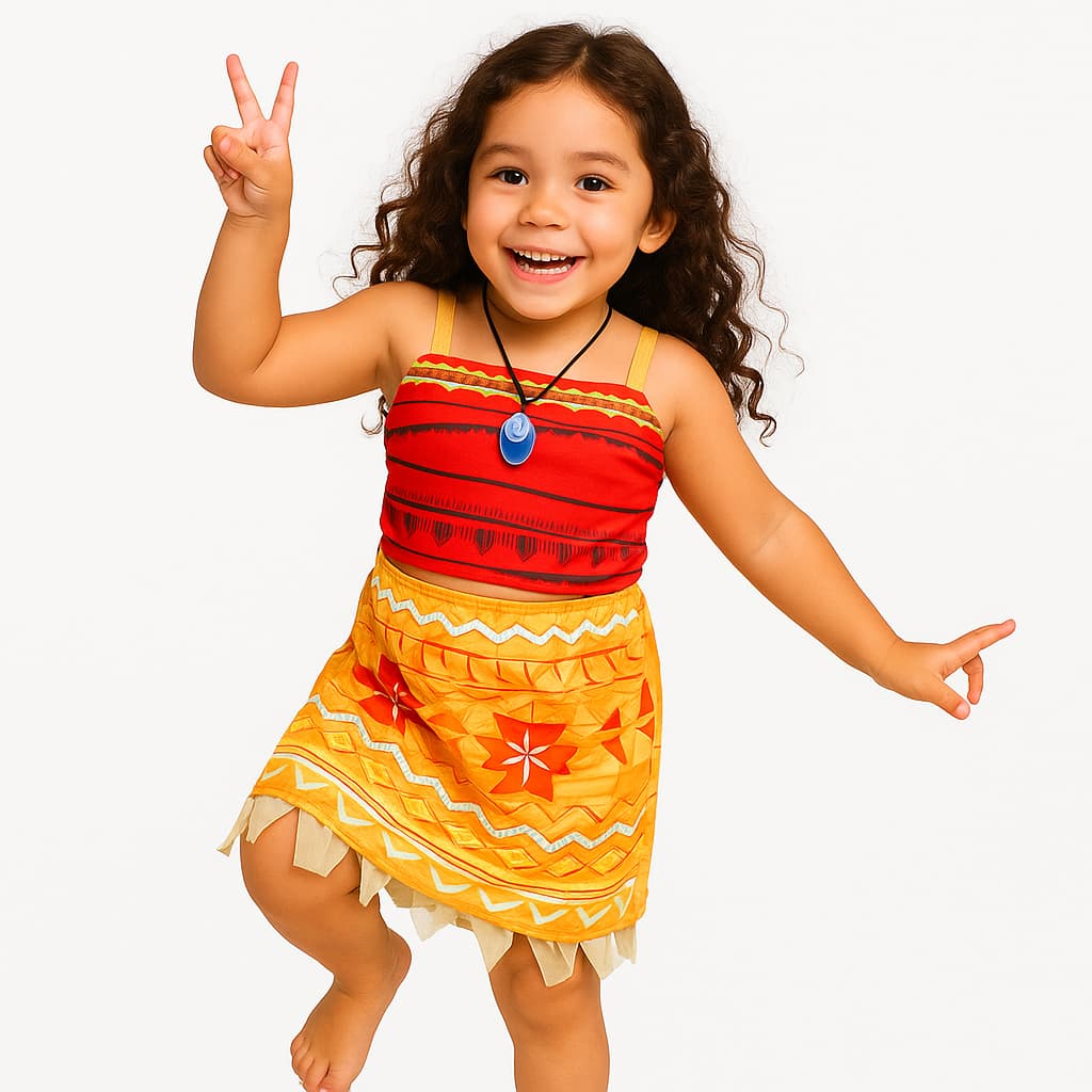 Fantasia Filme Desenho Moana Disney Aniversário Infantil
