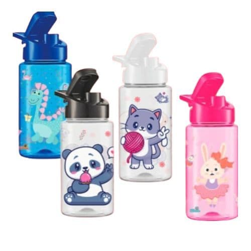 GARRAFINHA SQUEEZE INFANTIL 500ML ESCOLAR BANDEIRANTE