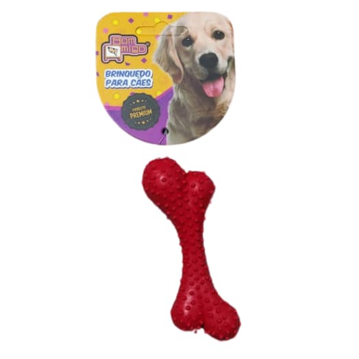 Brinquedo Mordedor para Cães – Formato Osso Texturizado - Qualidade Premium - Envio Imediato W12085