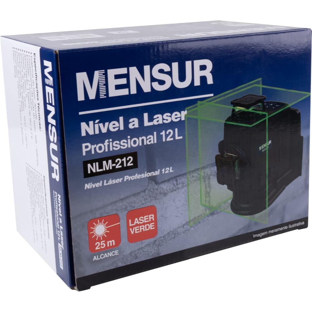 NIVEL A LASER PROFISSIONAL  NLM-212 12 L