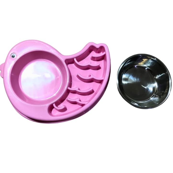 Comedouro Duplo BIRD para Pets - Qualidade Premium - Envio Imediato- Z8157
