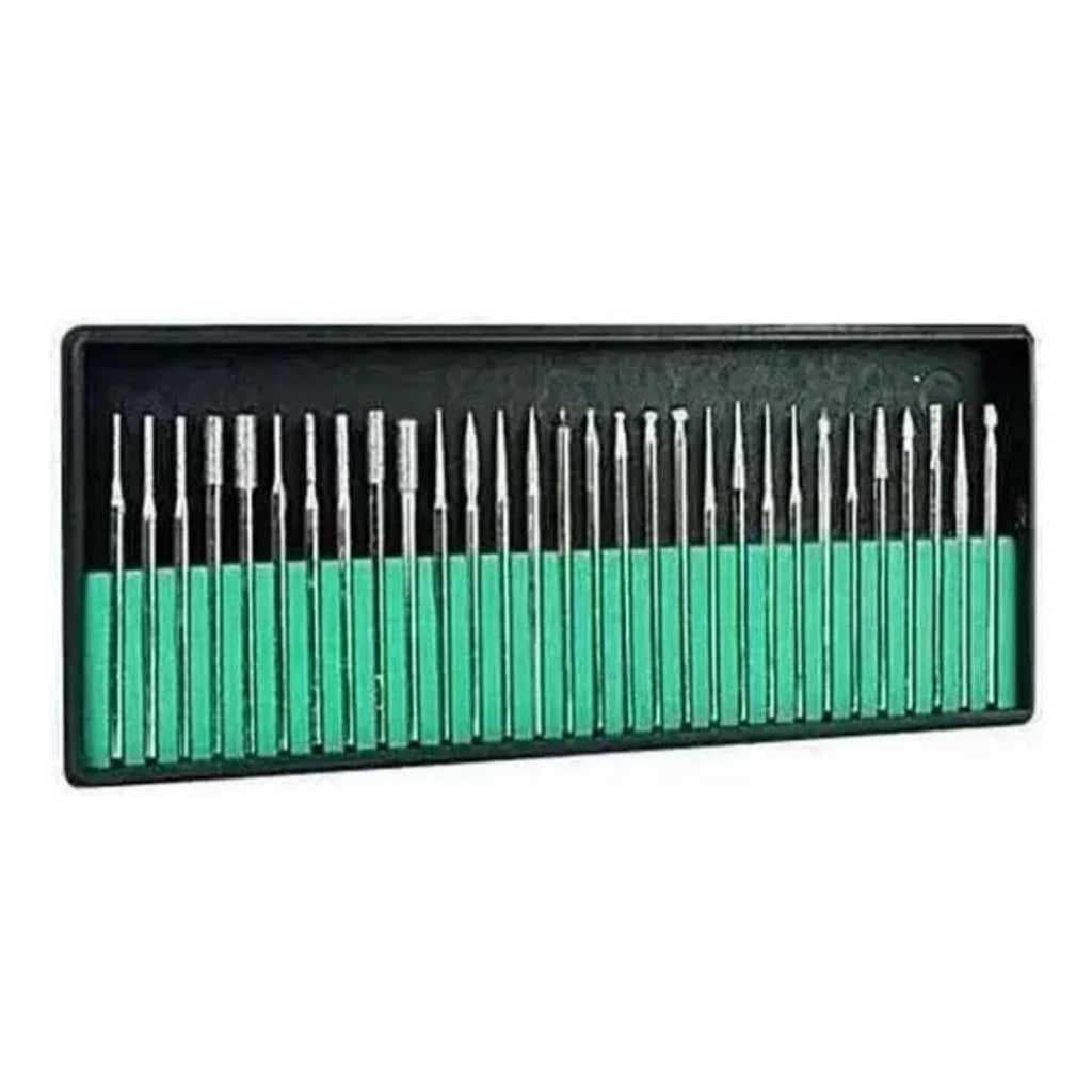 Kit 30 Brocas Lixa Unha Eletrica Profissional Manicure