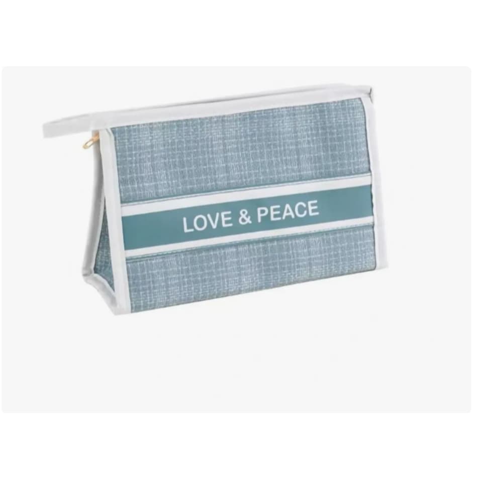 Necessaire multifunção Bolsa De Mão Love Peace Promoção