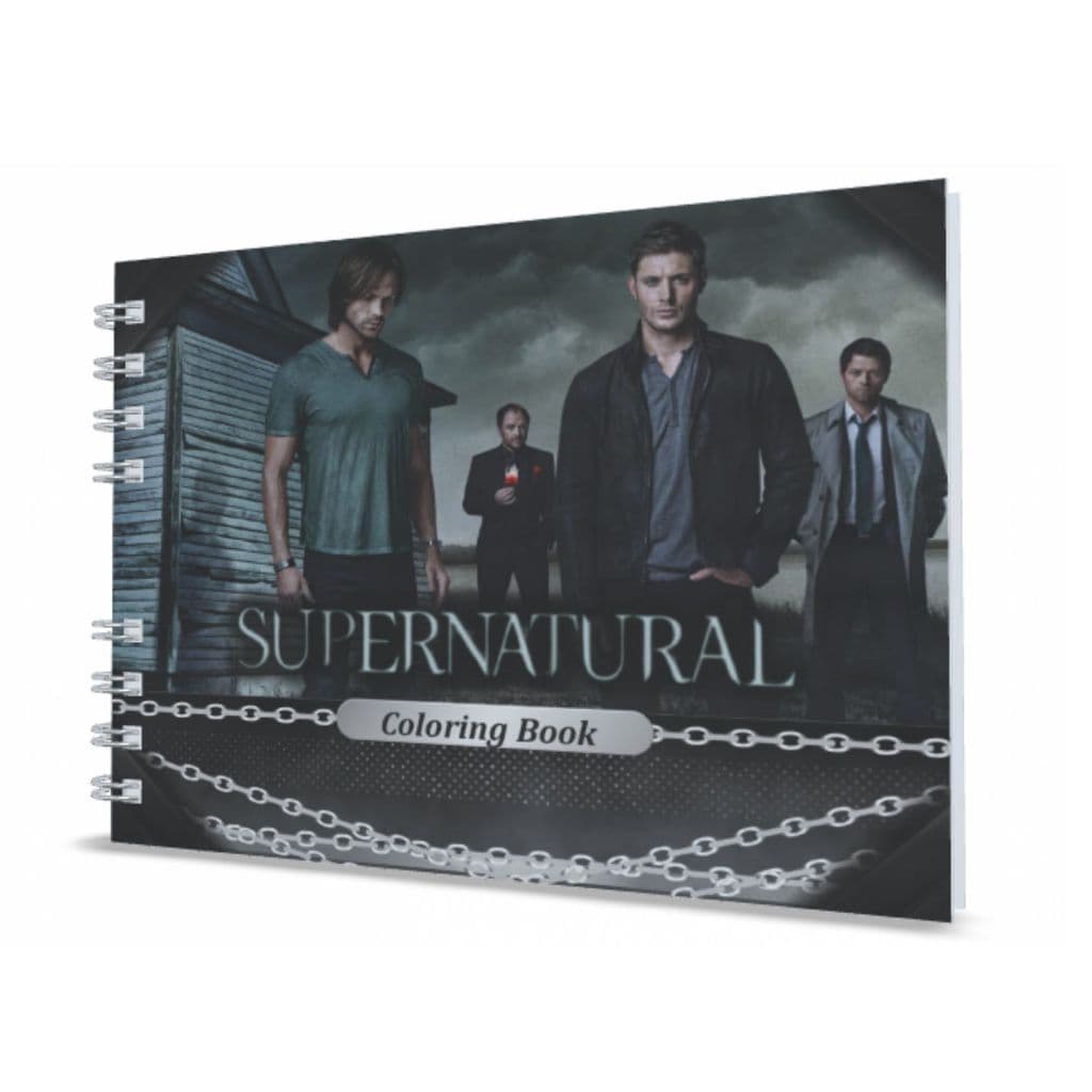 Livro de Colorir Supernaturall 50 paginas ENVIO RAPIDO