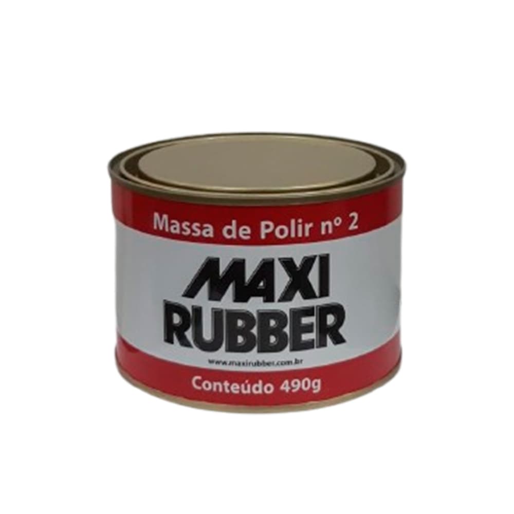 MASSA DE POLIR Nº 2 - 490G (MAXI RUBBER) (REF 1000)