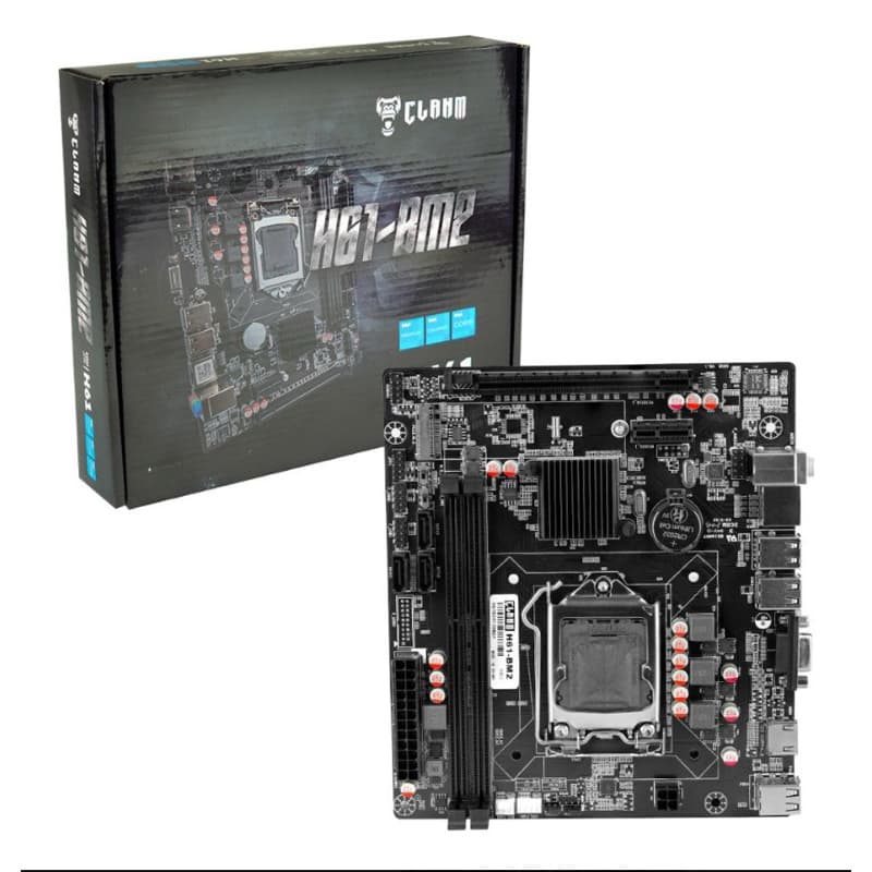🖥️ Placa-Mãe CLANN H61-BM2 – Socket LGA 1155