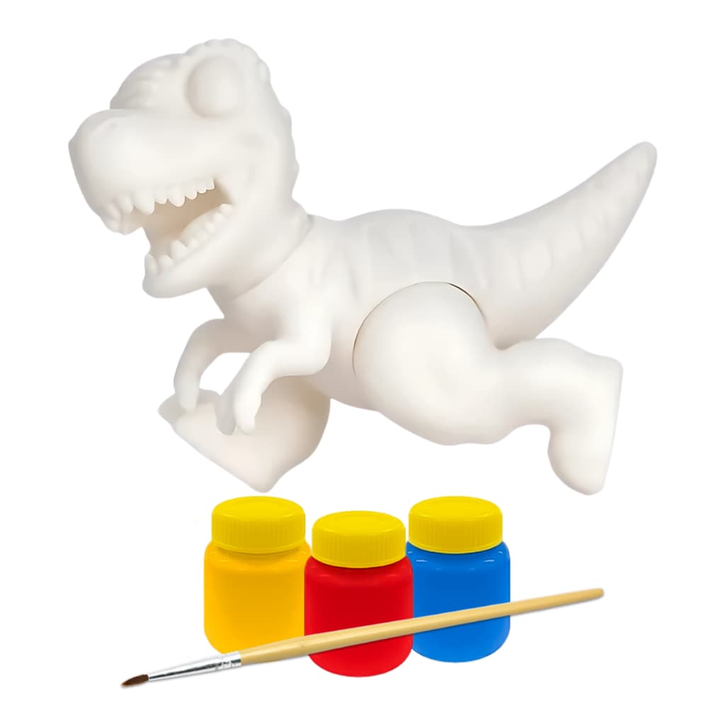 Brinquedo Tiranossauro Rex Infantil Para Colorir
