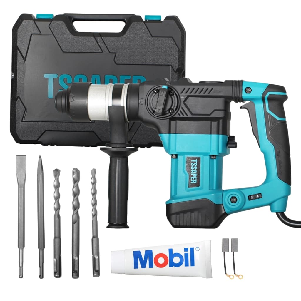 Martelete Rompedor perfurador potencia de 1600w 7j SDS Plus Potente Tssaper