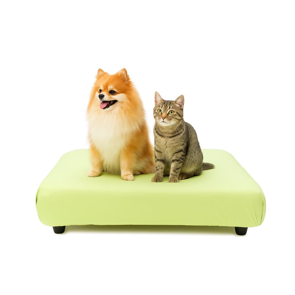 Lençol Pet 50x50x20 com Elástico Percal 200 Fios 100% Algodão – Não Faz Bolinha