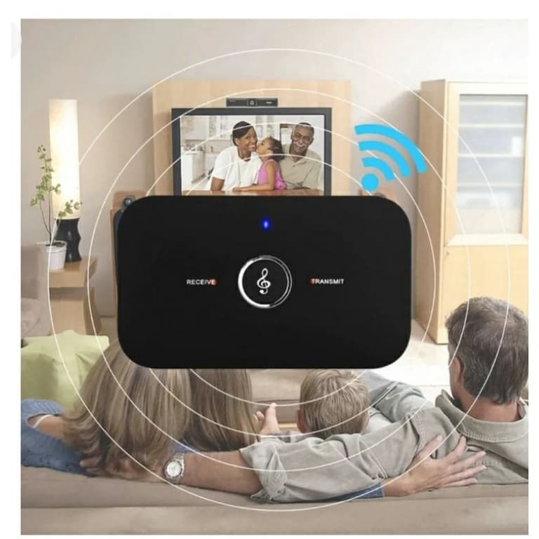 Transmissor De Áudio Bluetooth 4.1 Receptor 2.1 Receptor de Sinal TV Som RCA AUX Jack USB Dongle Adaptador De Música