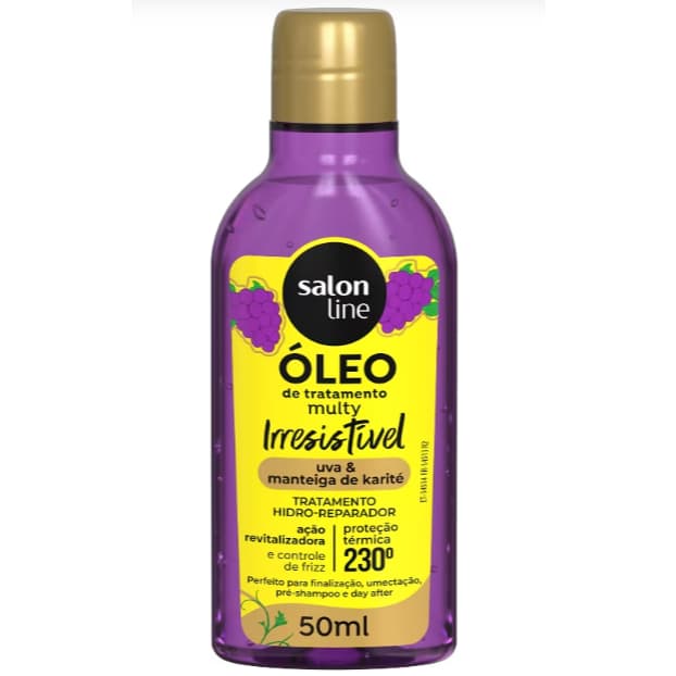 Óleo de Tratamento Cachos dos Sonhos Multy - 50ml - Salon Line