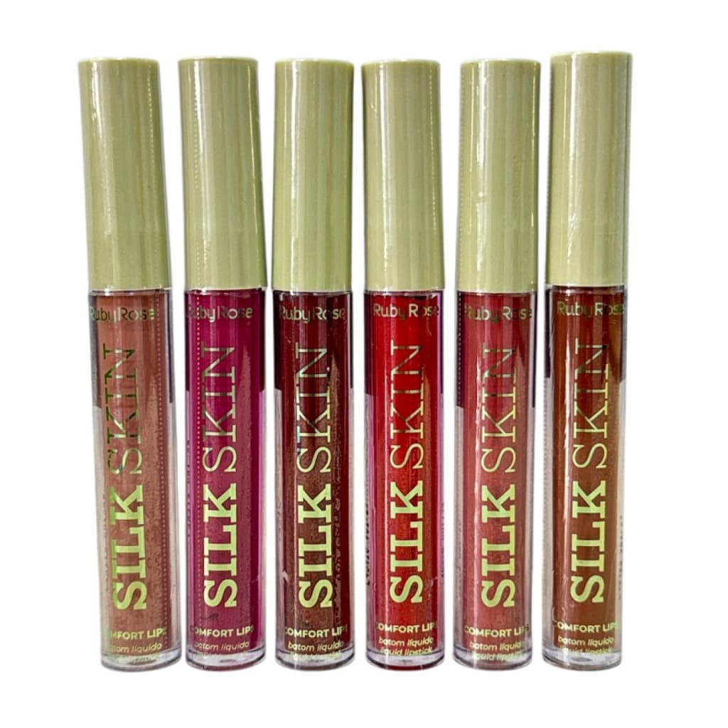 Batom Líquido Comfort Lips- Ruby Rose Linha Silk Skin Ruby Rose HB L6201