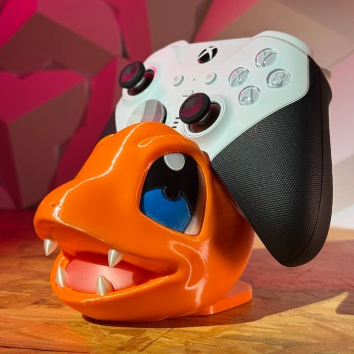 Charmander - Suporte de controle - PlayStation, Xbox, Switch - Pokemon - Decoração colecionável Premium