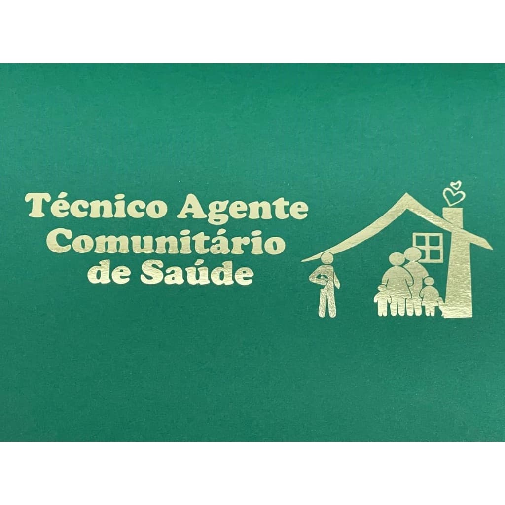 Canudo De Formatura Técnico Agente Comunitário De Saúde