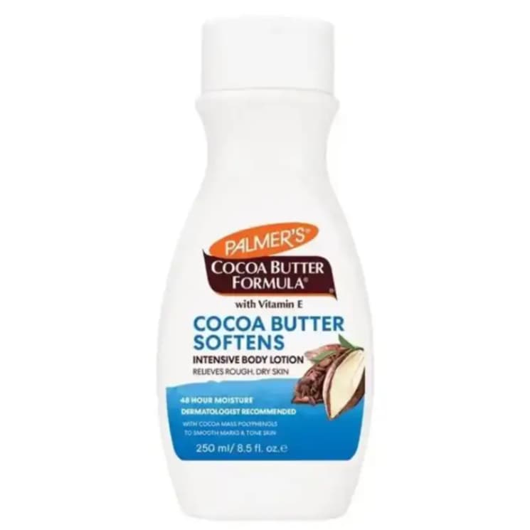 Palmer’s Loção Hidratante 250ml – Manteiga de Cacau + Vitamina E Pele Macia 48h