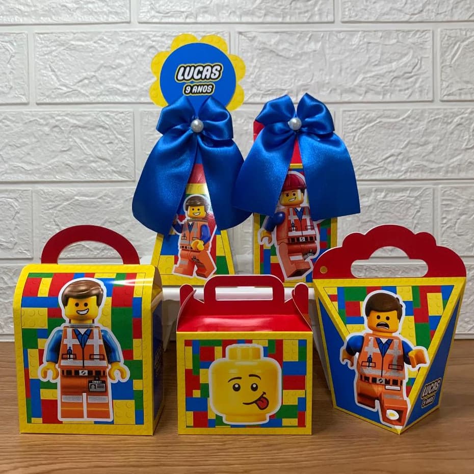 Personalizados Para Festa Lego Kit Para Festas (PEGUE MONTE)