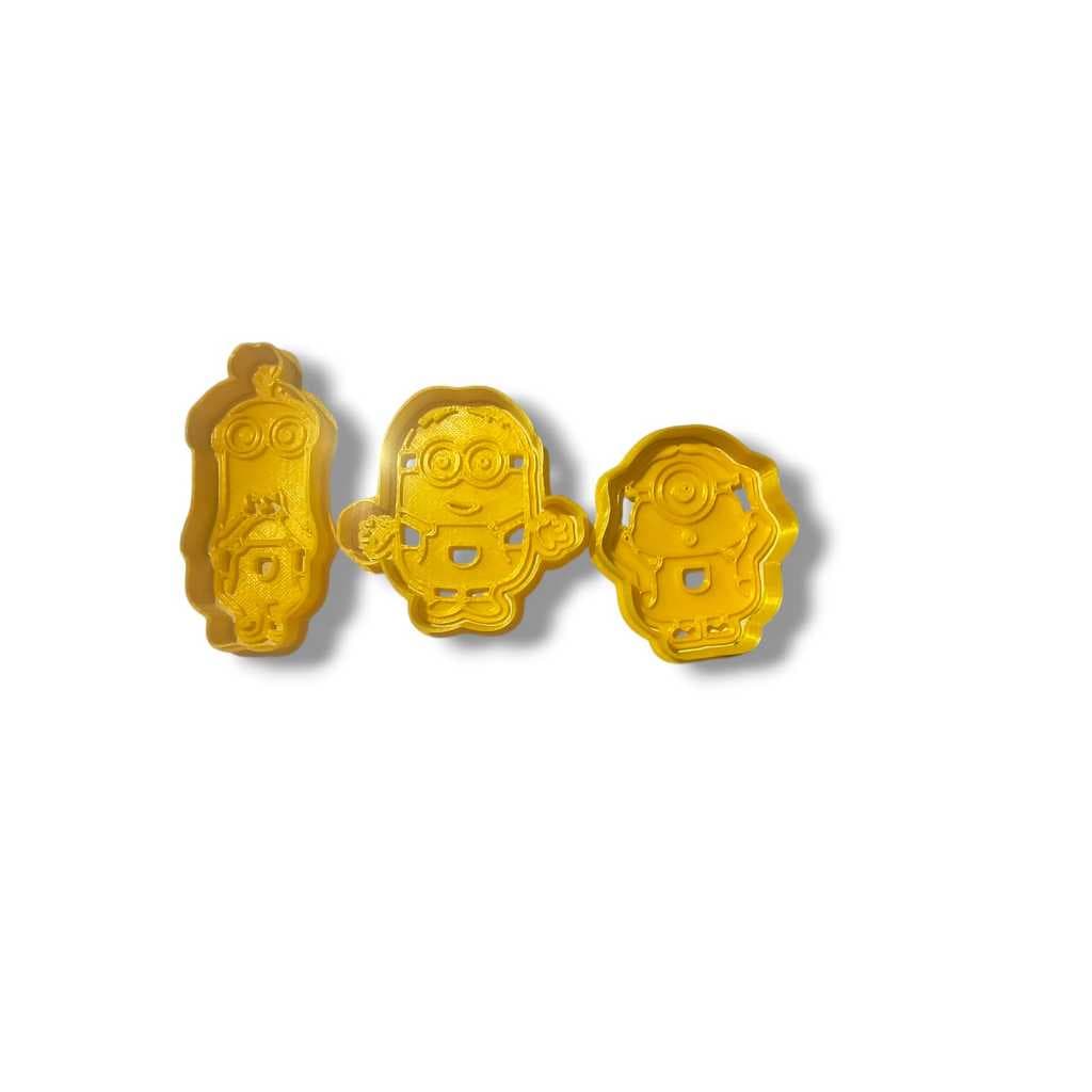 Ejetor Modelador de Brigadeiro, Massas, Doces e Pasta Americana tema minions,