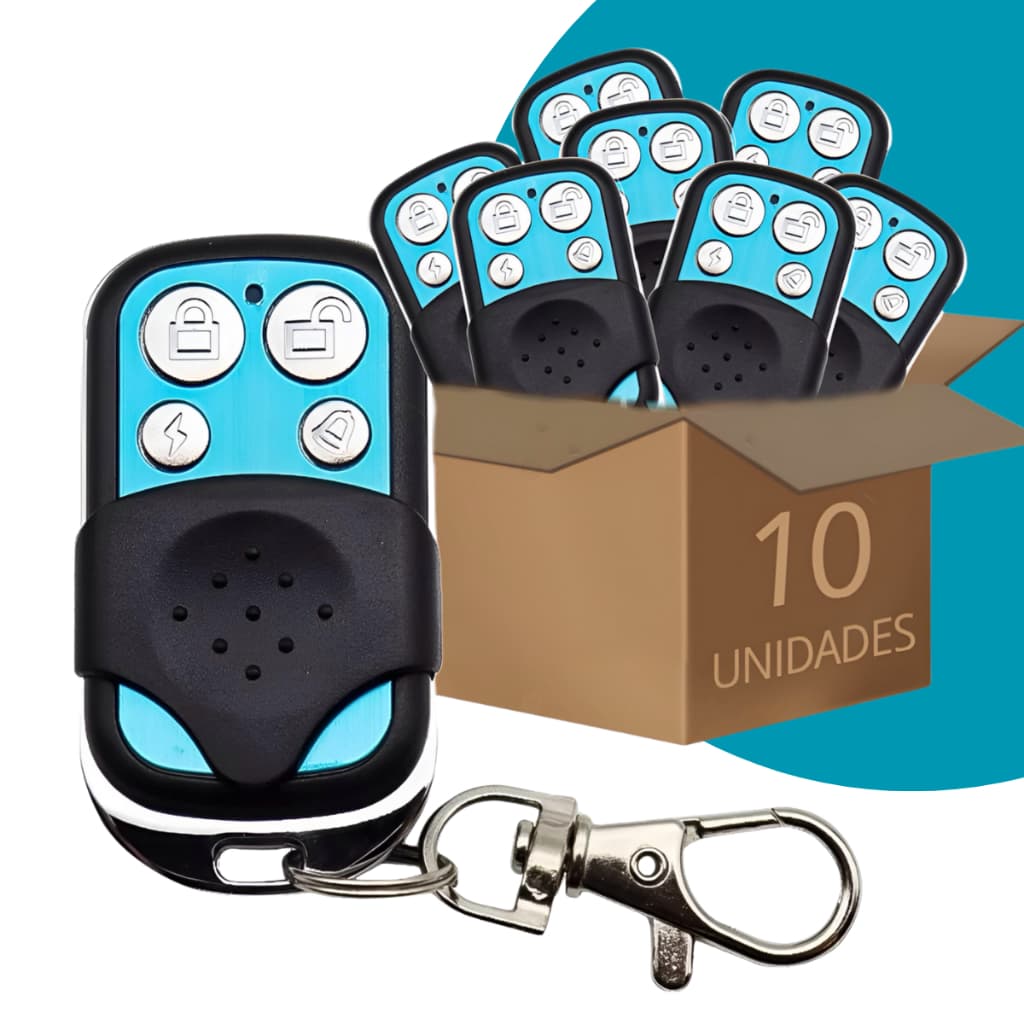 KIT 5 e 10 CONTROLE DE PORTÃO AUTOMATICO CONTROLE PARA ABRIR PORTÃO