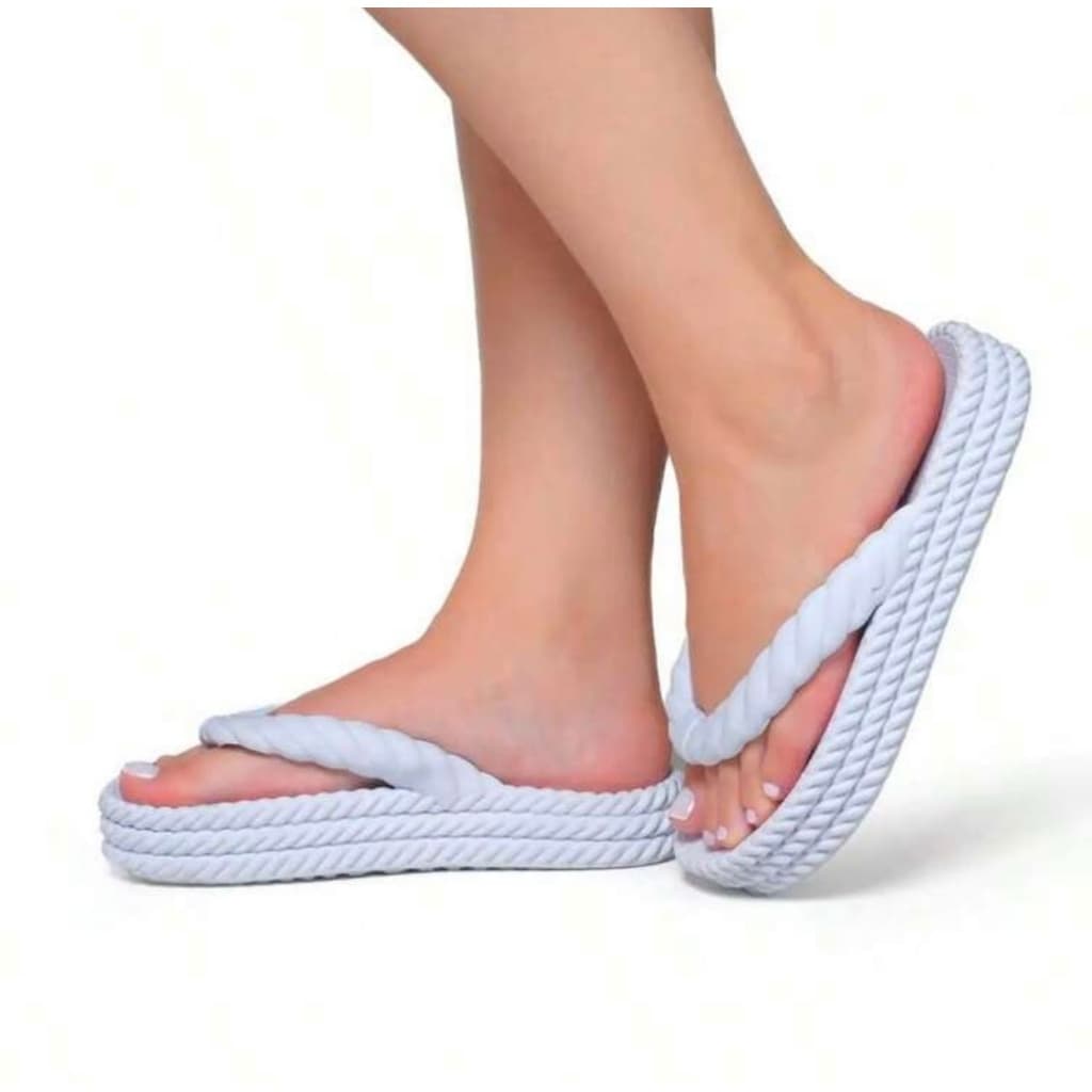 Chinelo Feminino Trançado Casual Do 34/35 ao 39/40 Confortável Promoção 2026