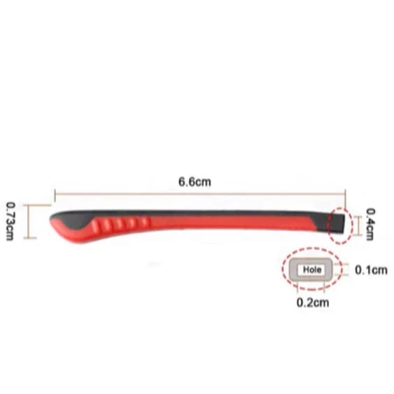 Ponteira de Silicone para Óculos – Par Antiderrapante para Haste 6,5cm