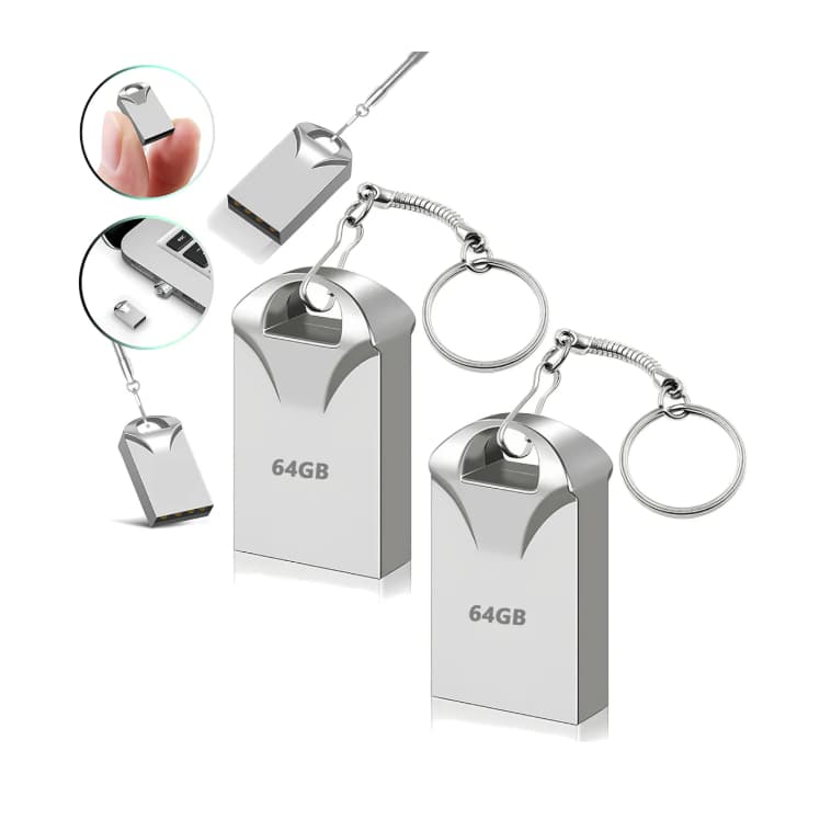 Pendrive Chaveiro 64GB Unidade Flash USB de Alta Velocidade