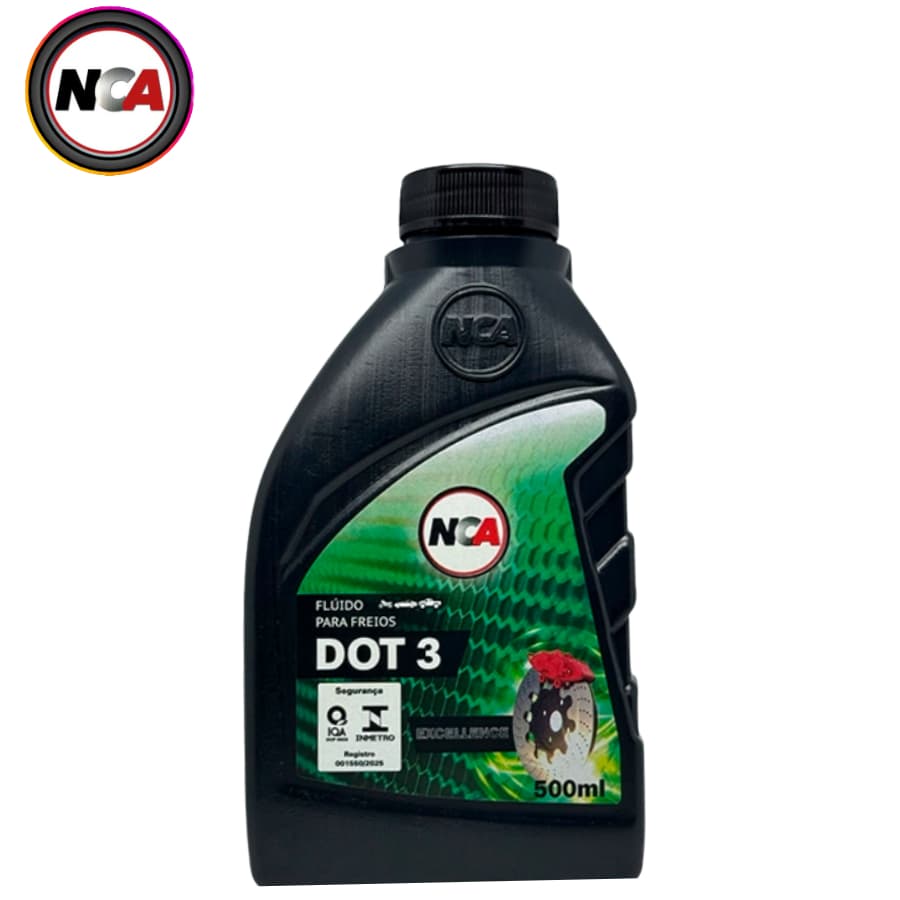 FLUIDO DE FREIO DOT 3 500 ml