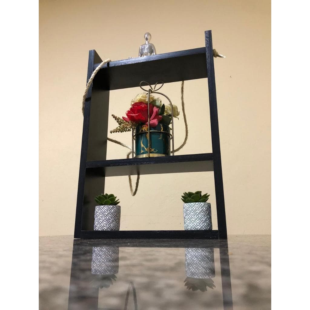 Nicho Decorativo Organizador com Prateleira com Corda Sisal 100% MDF