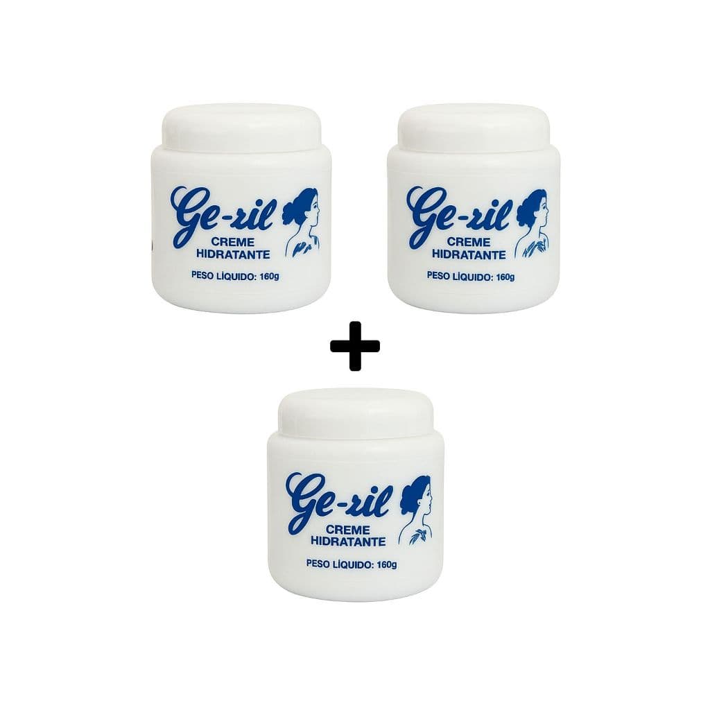 kit gezil hidratante com 3 de 160g para os pes e corpo