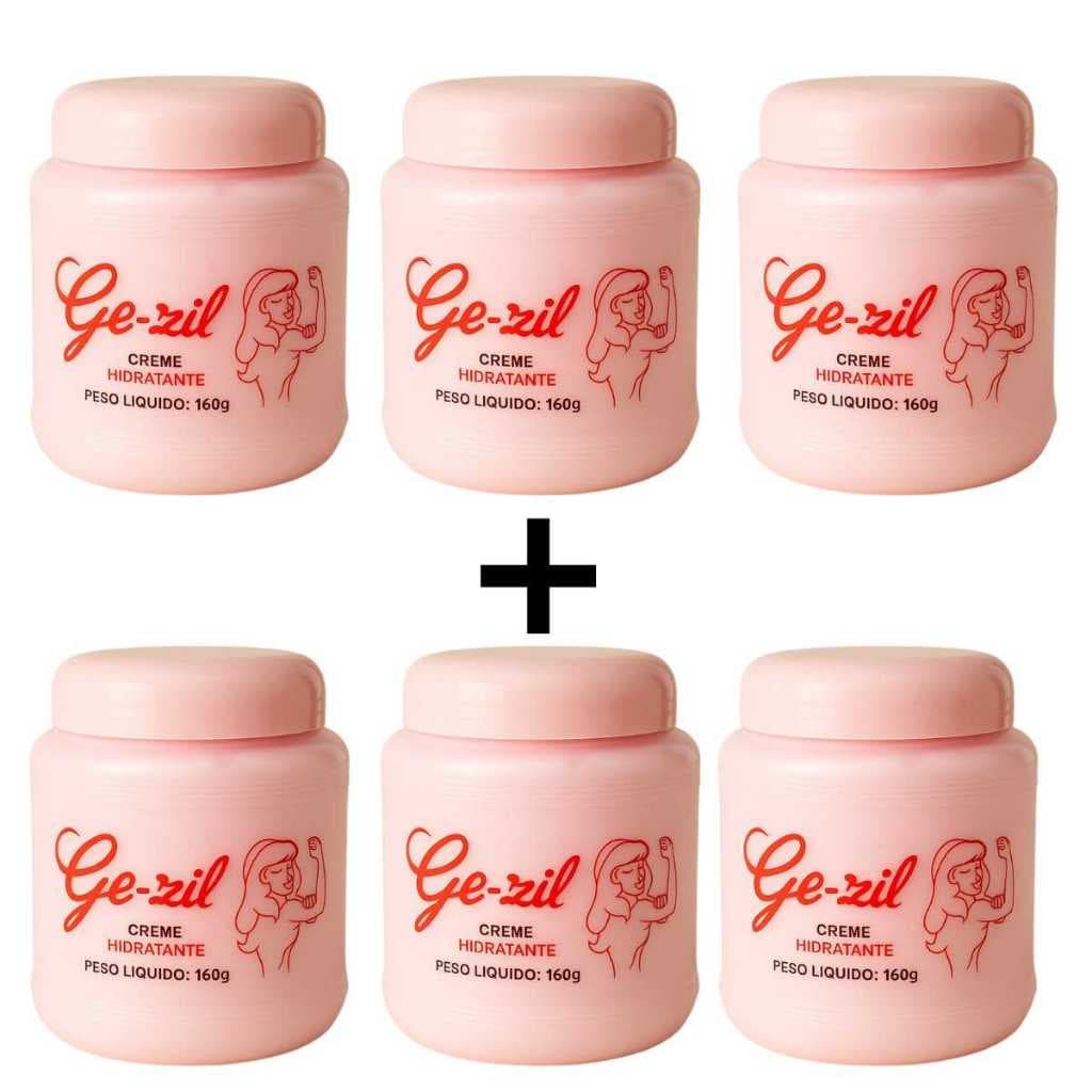 CREME PARA OS PES E PELE KIT COM 6 DE 160G HIDRATANTE