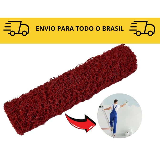 Rolo de Textura 23cm Cabelo de Anjo Linha Premium / Pintura de paredes e muros