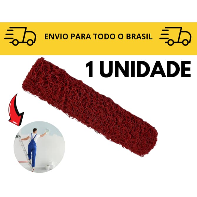 Rolo Para Textura Rústica / Cabelo De Anjo 23 Cm / Rolo Textura / Pintura