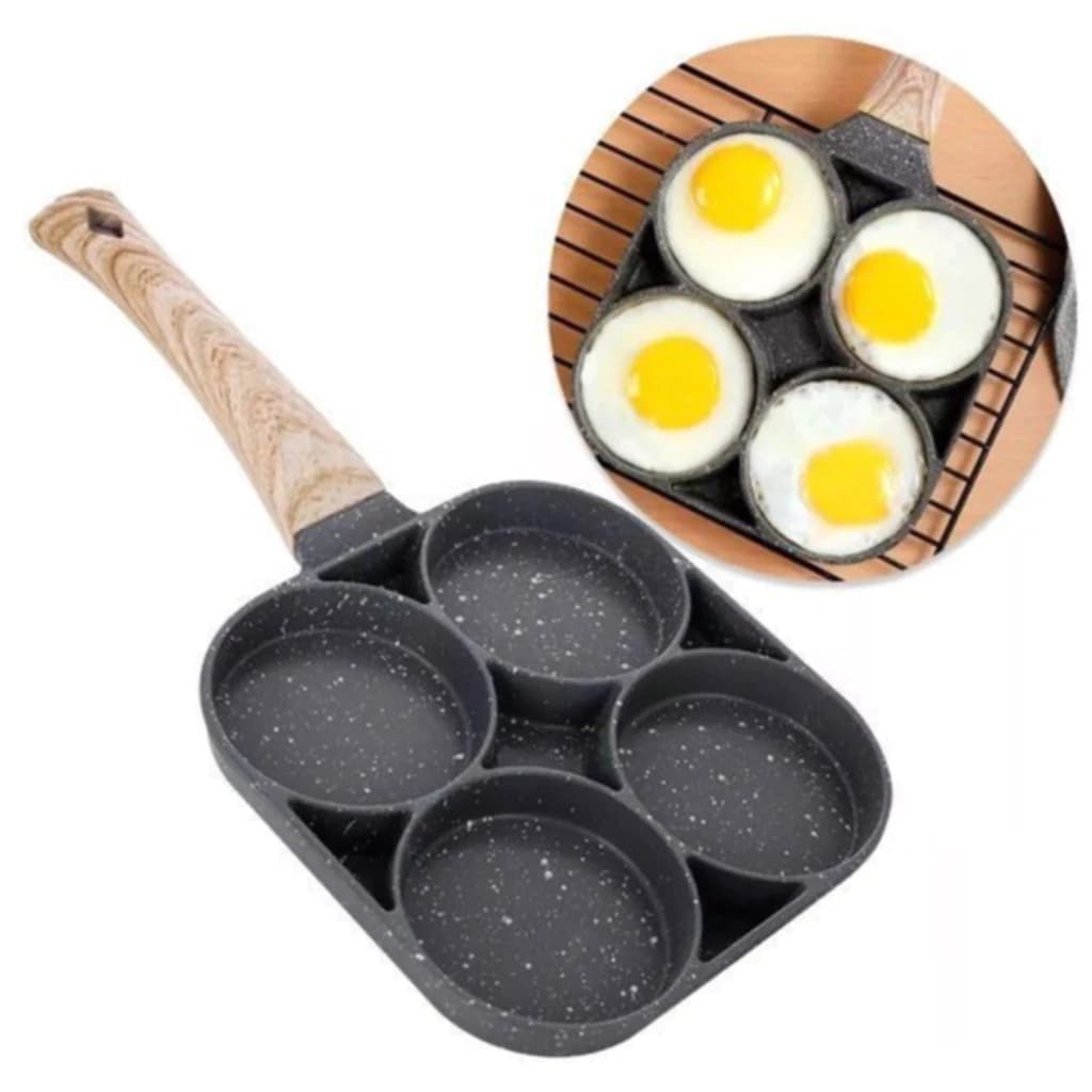 4 em 1, 3 em 1 frigideira antiaderente, frigideira de hambúrguer de ovo