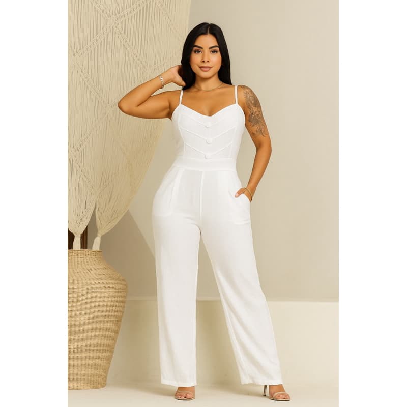 Macacão Feminino Longo Elegante, confortável e estiloso