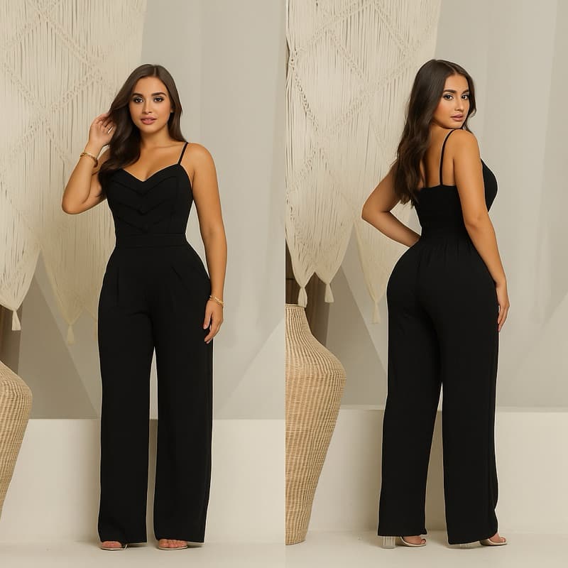 Macacão Feminino Longo Elegante | Macacão Casual Chic | Macacão Confortável
