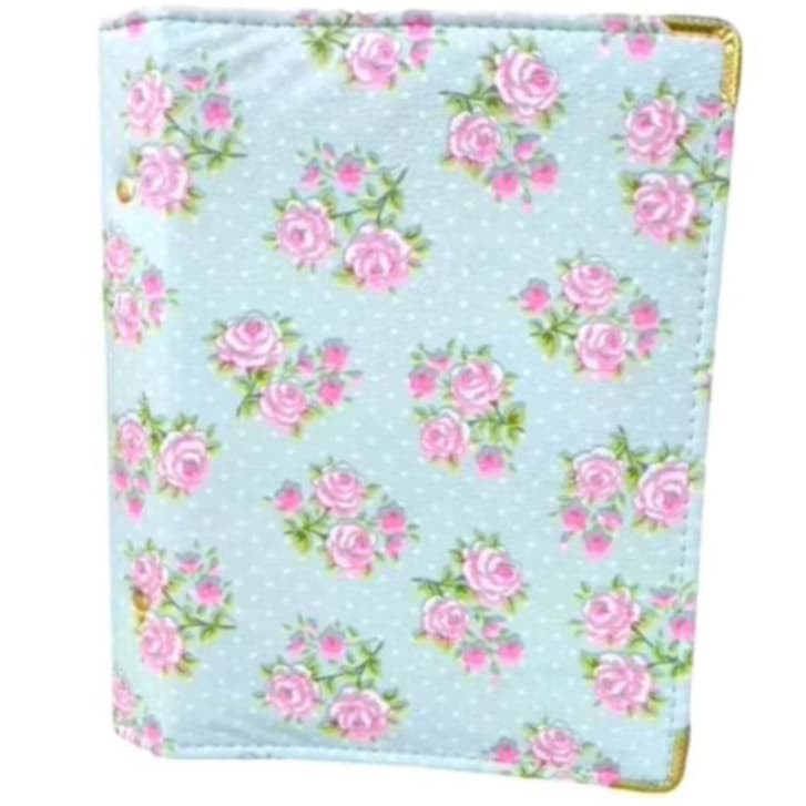 Pasta Média Estampada Floral, Número 3, Para Hinos, Corais e Grupos de Louvor