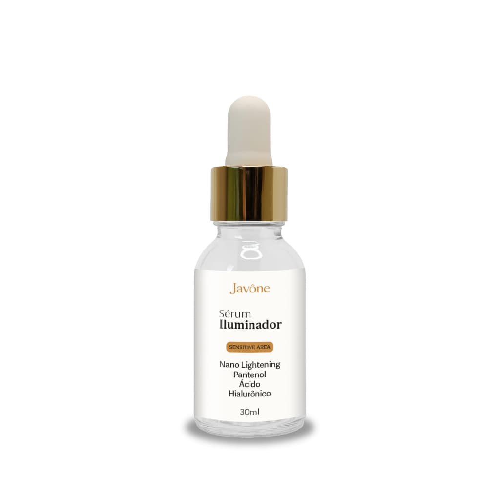 Sérum Iluminador Íntimo Javône – Nano Lightening, Pantenol e Ácido Hialurônico | 30ml